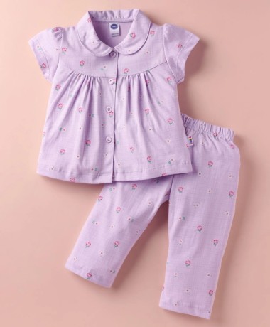 teddy-sinker-knit-half-sleeves-co-ords-night-suit-big-1